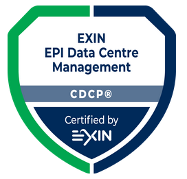 Badge of EXIN EPI Data Centre Management - CDCP