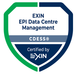 Badge of EXIN EPI Data Centre Management - CDESS